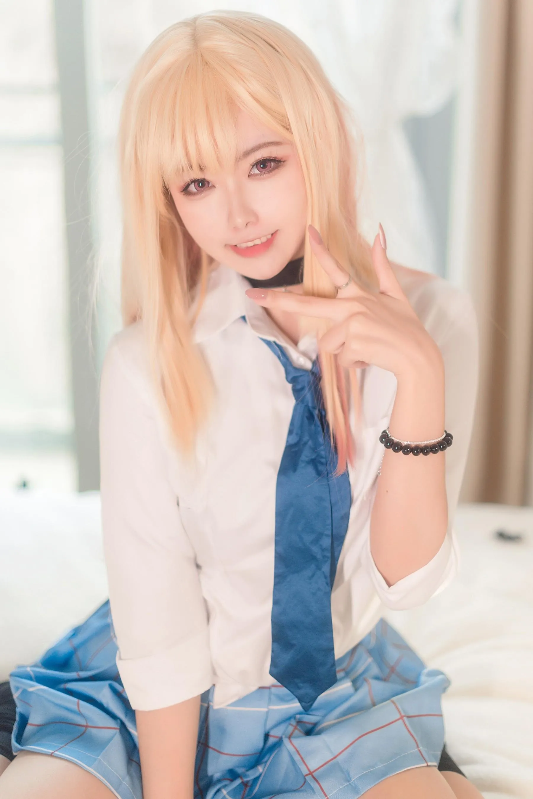 Momoko葵葵 – NO.34 喜多川海夢 黑江雫 [45P]插图2